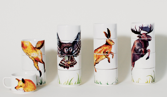 Best gifts 2014: Animal Graphic Stacking Cups